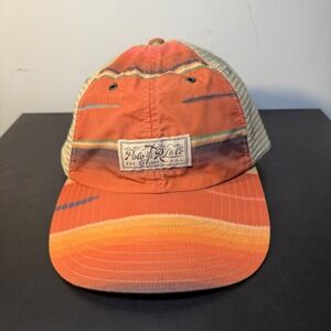 Polo Ralph Lauren Vintage Aztec Print Expedition Sarape Trucker Hat RARE 90's